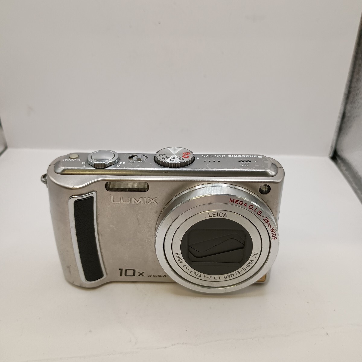 4762 1円スタート 【動作確認済み】 LUMIX DMC-TZ5 シルバー コンパクトデジタルカメラ