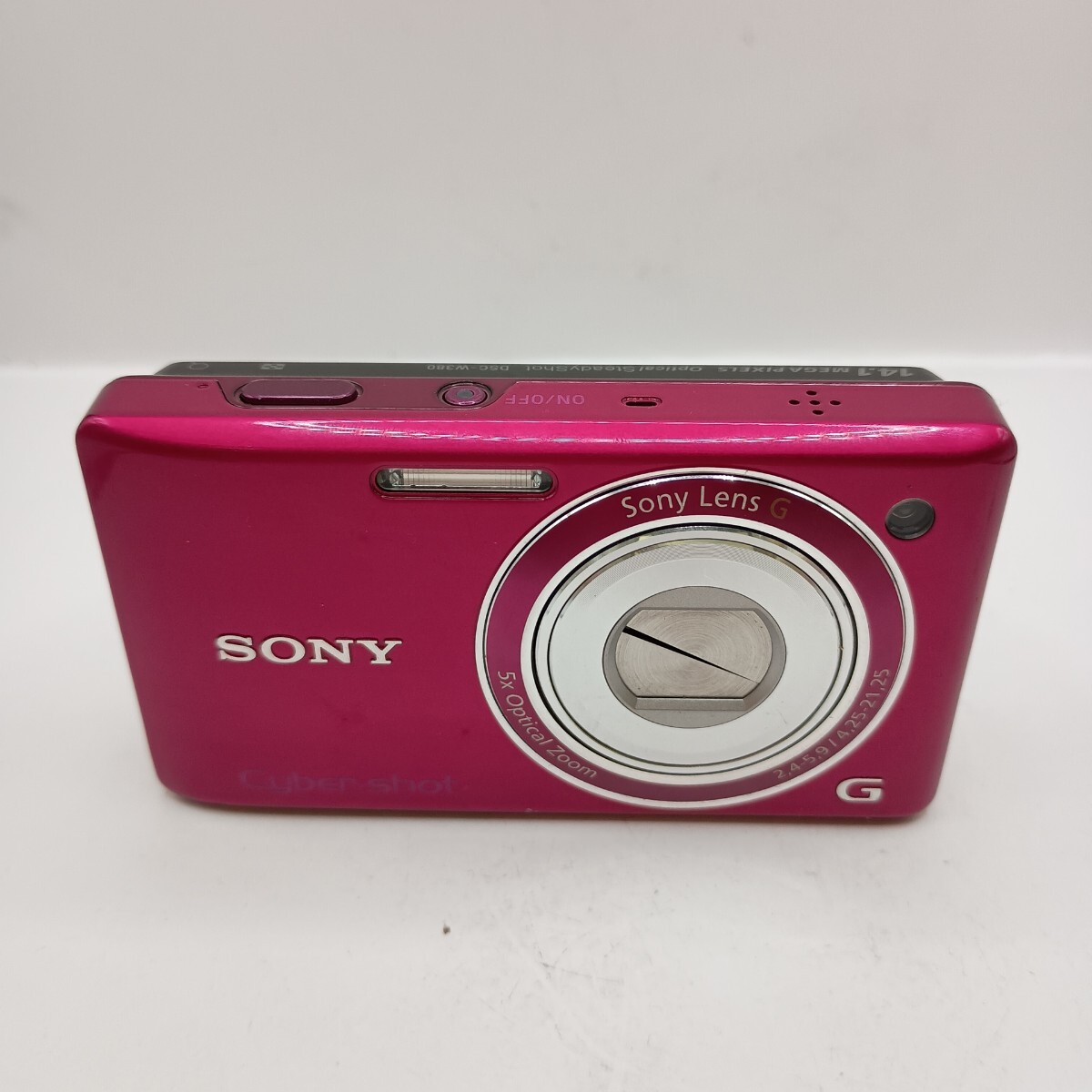 4580 【動作確認済み】1円スタート SONY Cyber-shot DSC-W380 コンパクトデジタルカメラ 