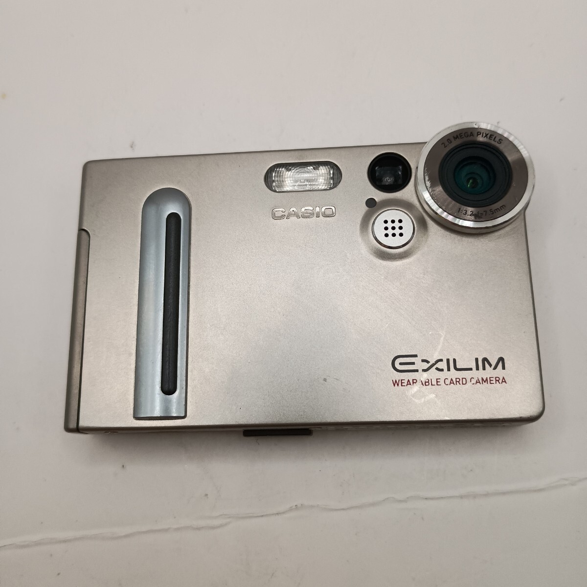 4815 【動作確認済み】1円スタート CASIO EXILIM EX-M2 コンパクトデジタルカメラ シルバー
