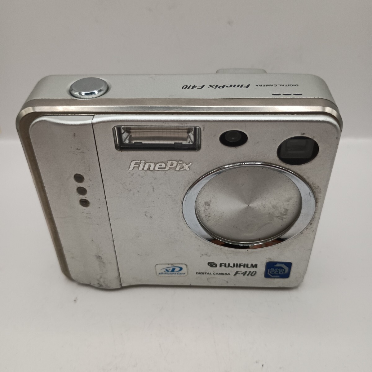 4646 【動作確認済み】1円スタート FUJIFILM FinePix F410 コンパクトデジタルカメラ シルバー