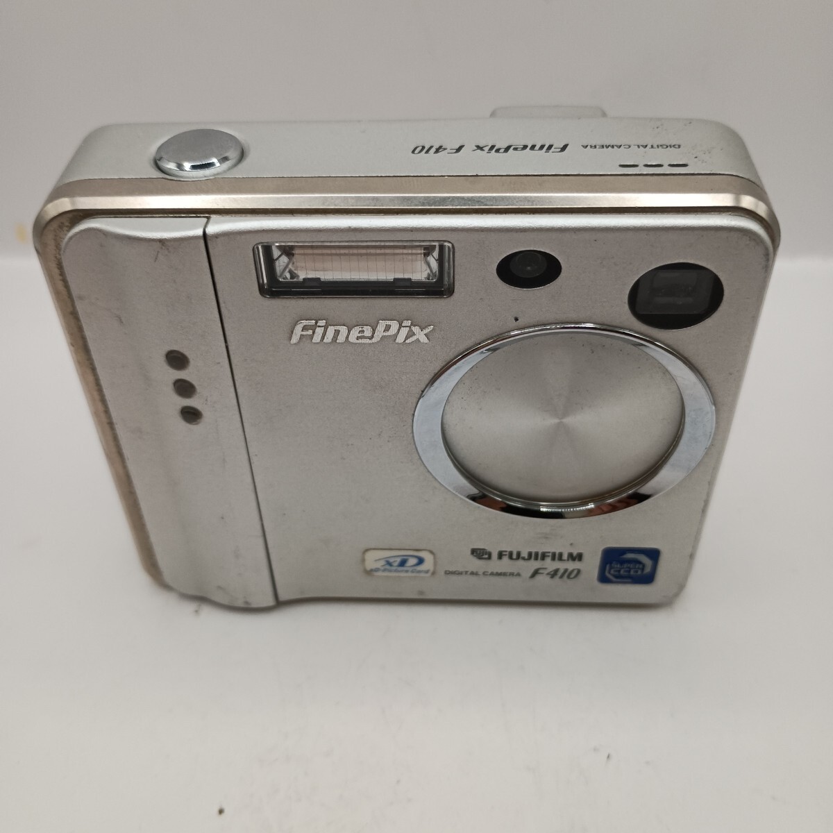 4125 【動作未確認,ジャンク品】1円スタート FUJIFILM FinePix F410 コンパクトデジタルカメラ シルバー