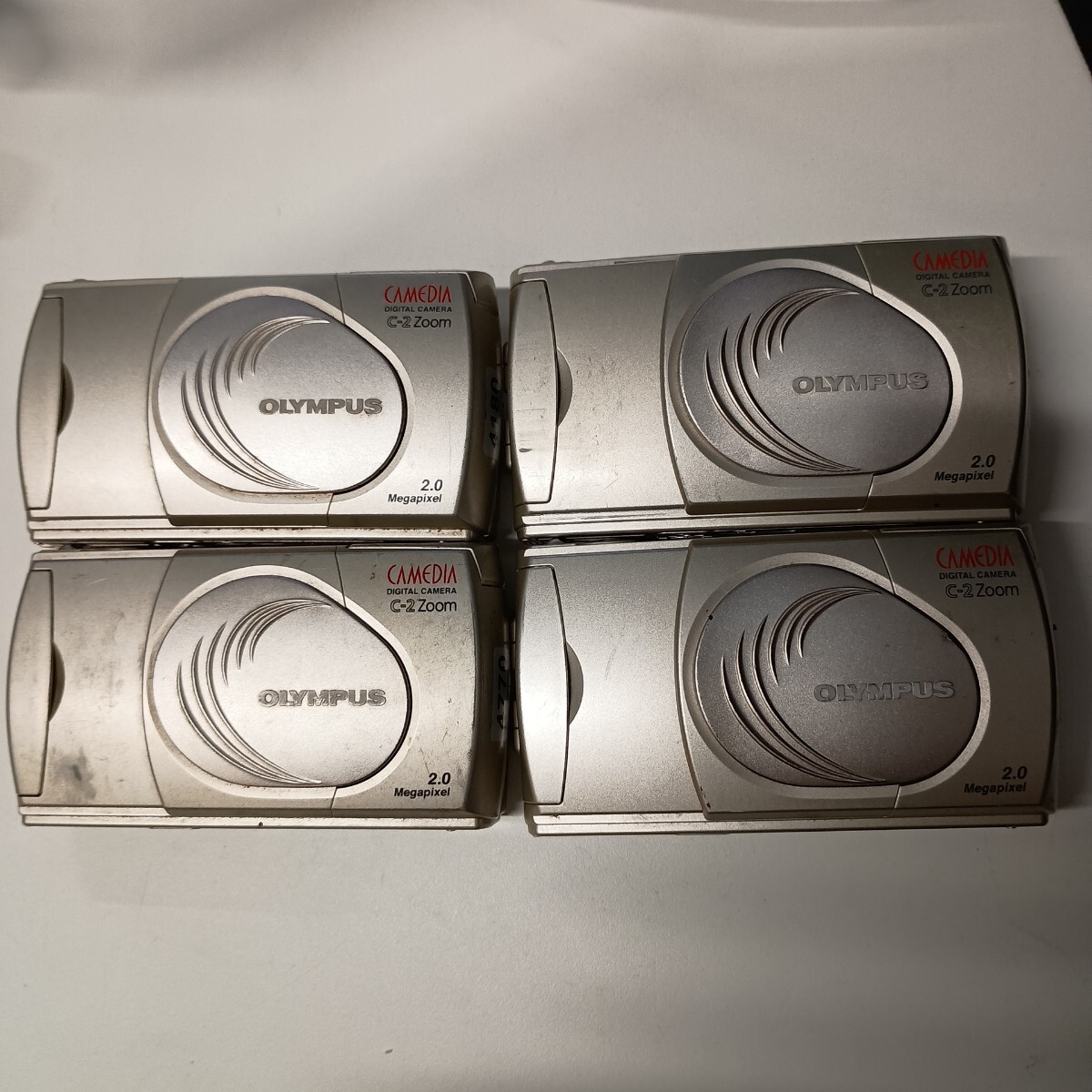 4816 まとめ売り 4台セット 【動作未確認】1円スタート OLYMPUS CAMEDIA C-2 ZOOM コンパクトデジタルカメラ