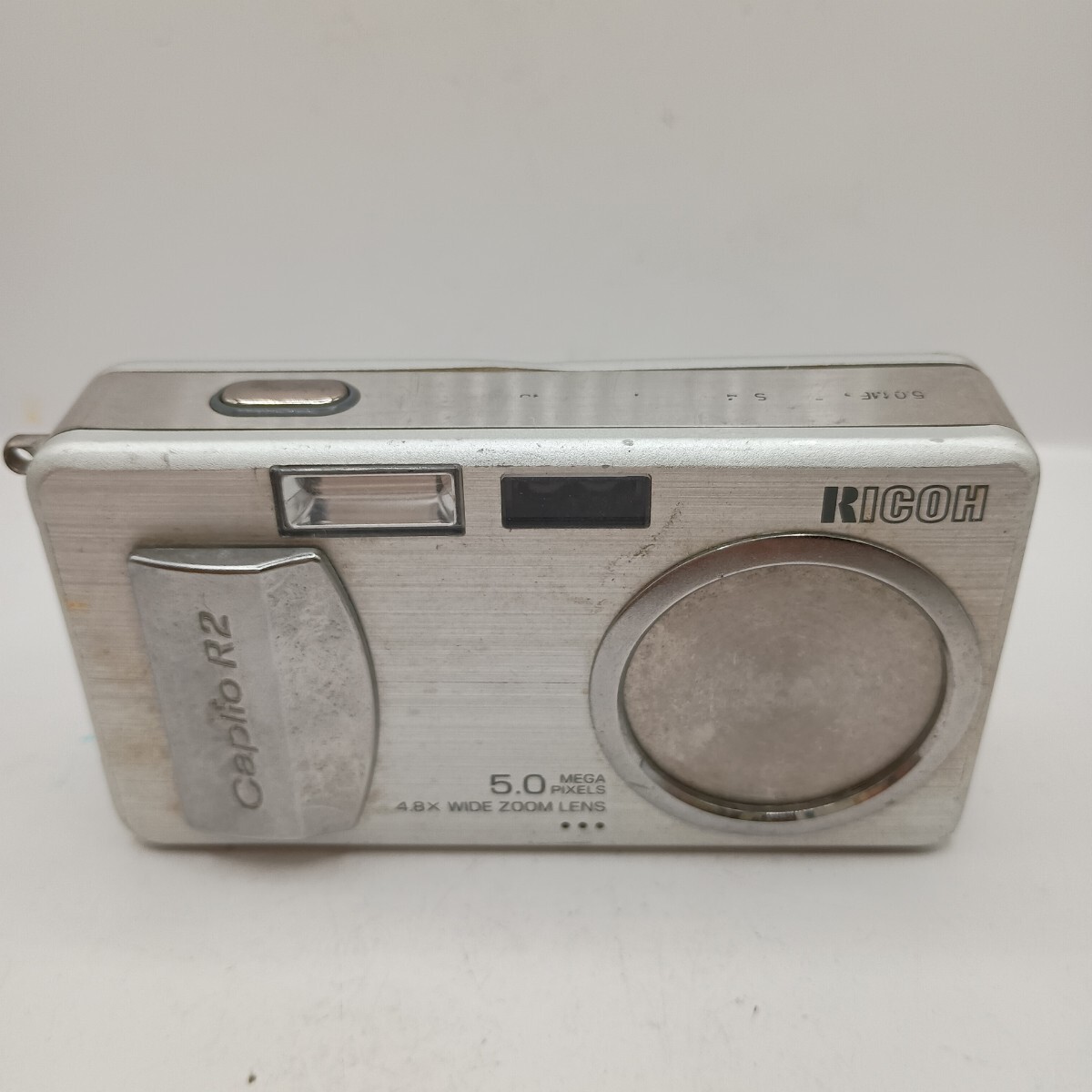 4613 【動作未確認,ジャンク品】1円スタート　RICOH Caplio R2 コンパクトデジタルカメラ シルバー