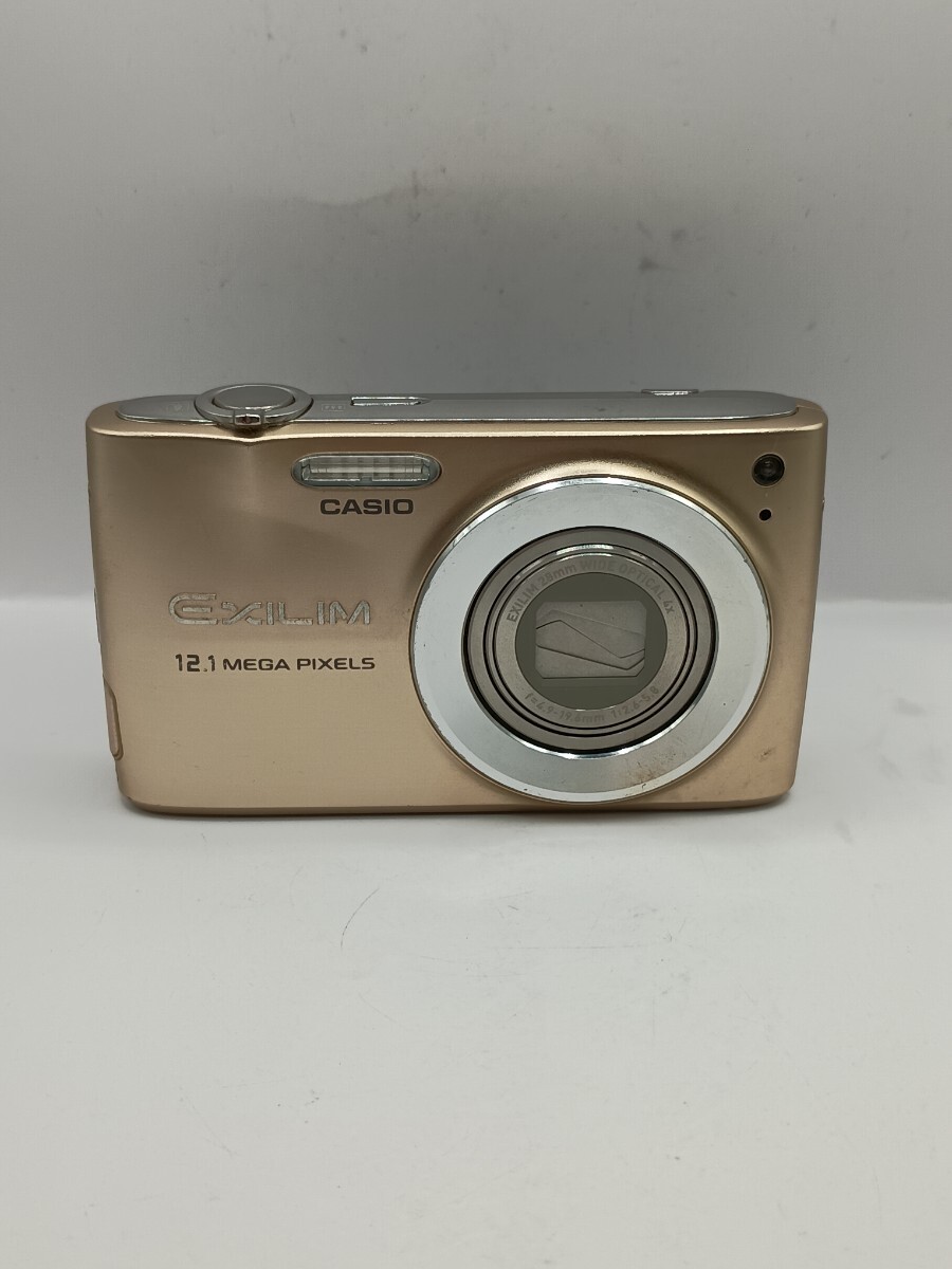 4574 【動作未確認】1円スタート CASIO EXILIM EX-Z400 ゴールド コンパクトデジタルカメラ