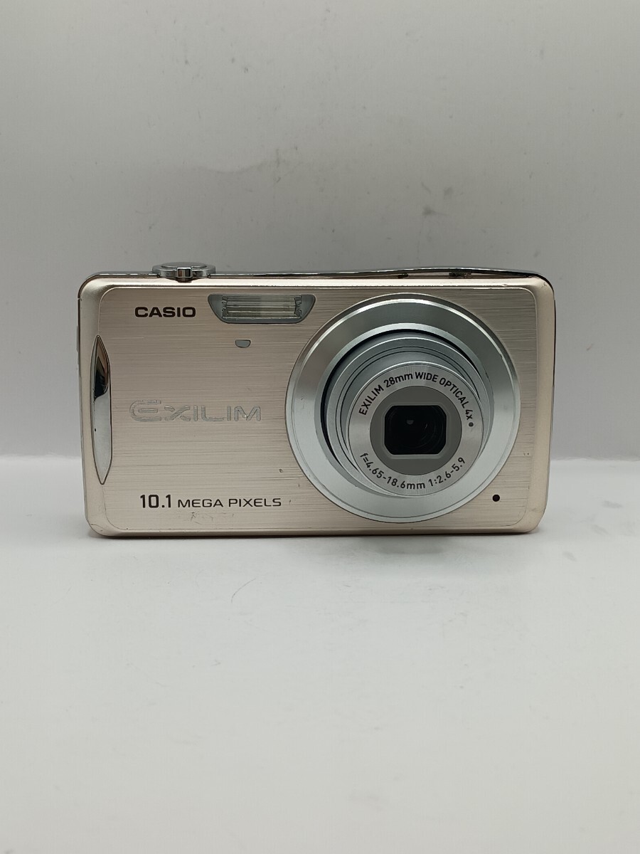 4767 【動作確認済】1円スタート CASIO EXILIM EX-Z270 ゴールド コンパクトデジタルカメラ