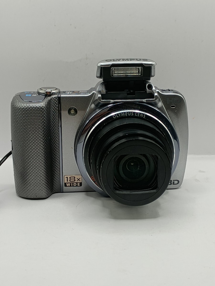 4778 【動作確認済】1円スタート OLYMPUS SZ-10 シルバー コンパクトデジタルカメラ