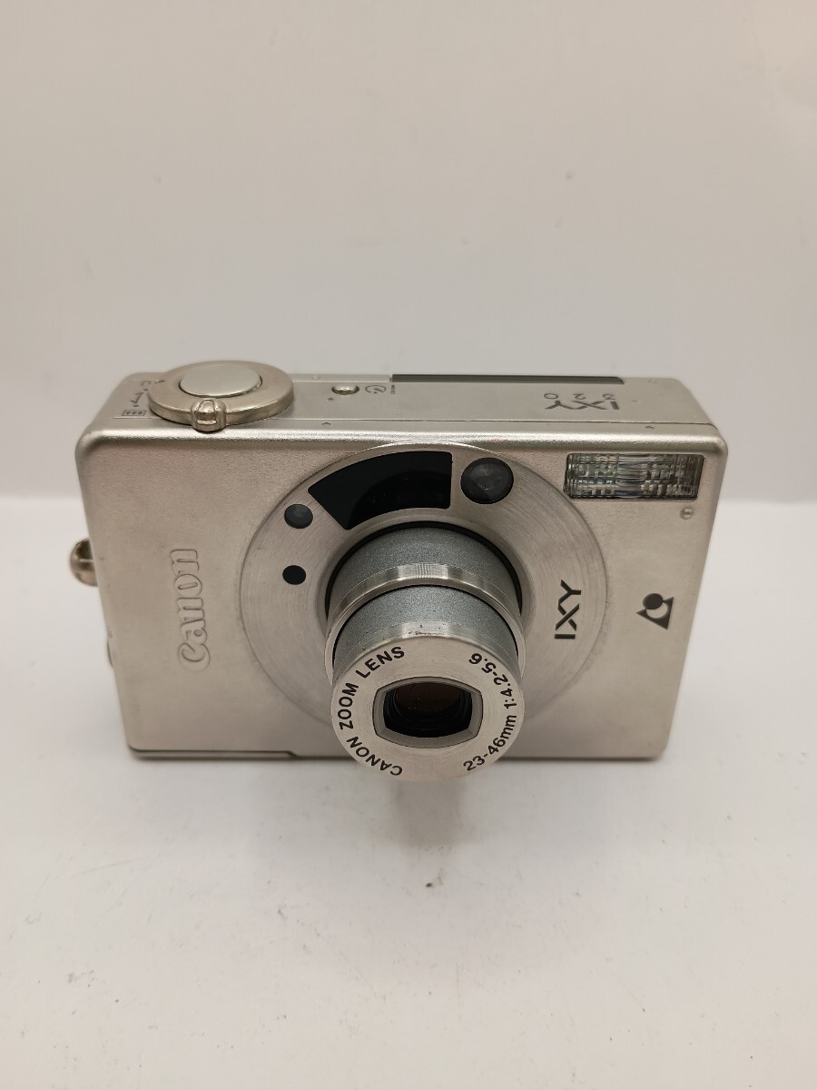 4374 1円スタート【動作確認済】Canon IXY 320 コンパクトデジタルカメラ　シルバー