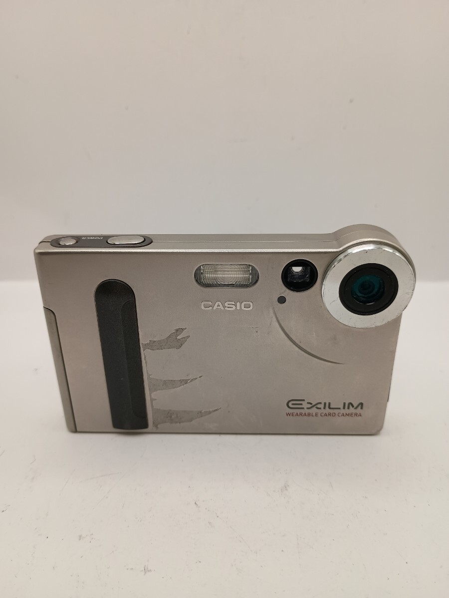 4644 1円スタート【動作確認済】CASIO EXLIM EX-S1コンパクトデジタルカメラ　シルバー