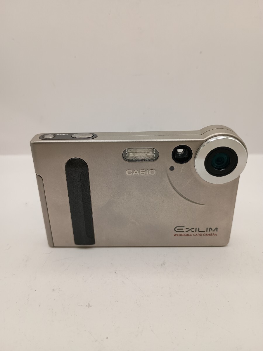 4681 1円スタート【動作確認済】CASIO EXLIM EX-S1 コンパクトデジタルカメラ　シルバー