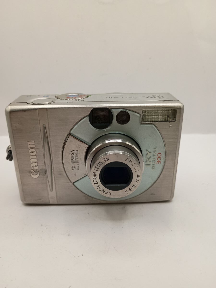 4485 1円スタート【動作確認済】Canon IXY 300 コンパクトデジタルカメラ　シルバー 