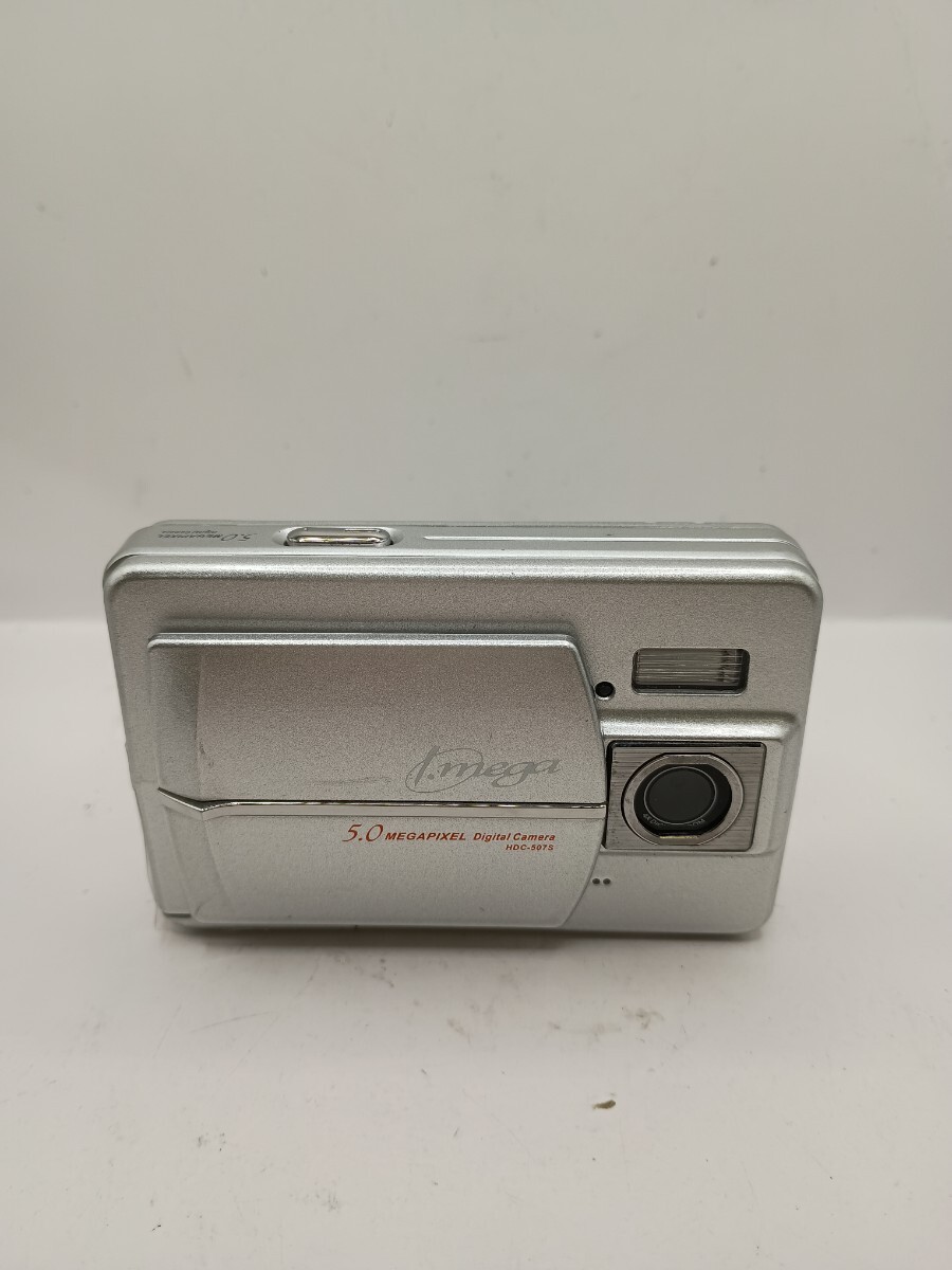 4112 1円スタート【動作確認済】HITACHI HDC-507S コンパクトデジタルカメラ　シルバー