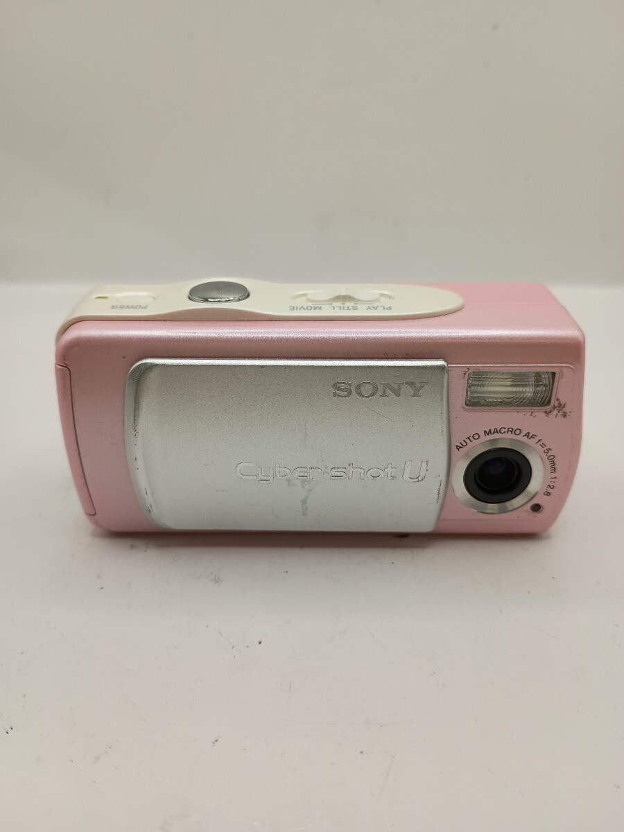 4156 1円スタート 【動作確認済】SONY Cyber-shot DSC-U10 コンパクトデジタルカメラ ピンク