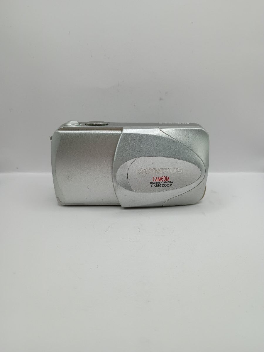 4788【動作確認済み】1円スタート OLYMPUS CAMEDIA C-350 ZOOM シルバー デジタルカメラ コンパクトデジタルカメラ オリンパス