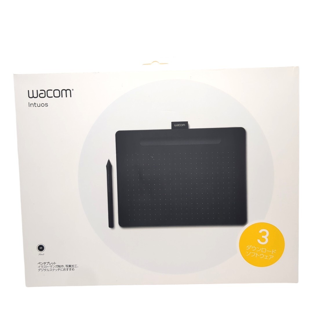 新品 未開封 WacomIntuosCTL6100 K0 ワコム ブラック ペンタブレット