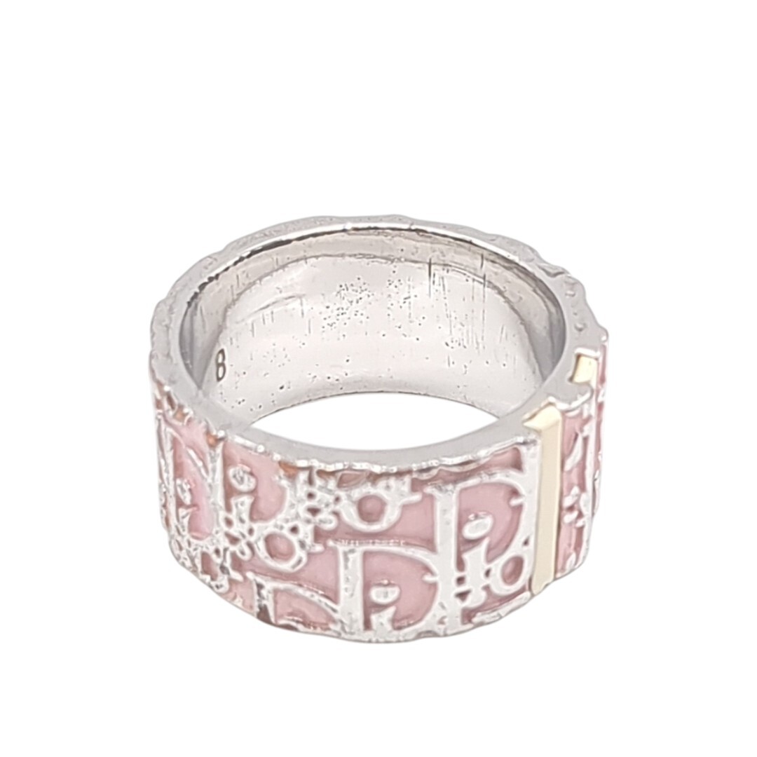  美品 ディオール トロッターリング ピンク 表記サイズ9 Christian Dior