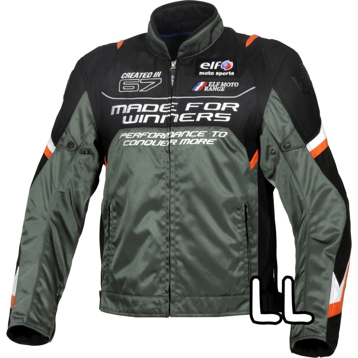 良品 elf ヴィストーゾジャケット LL EL-9245 インナー付き オールシーズン エルフ