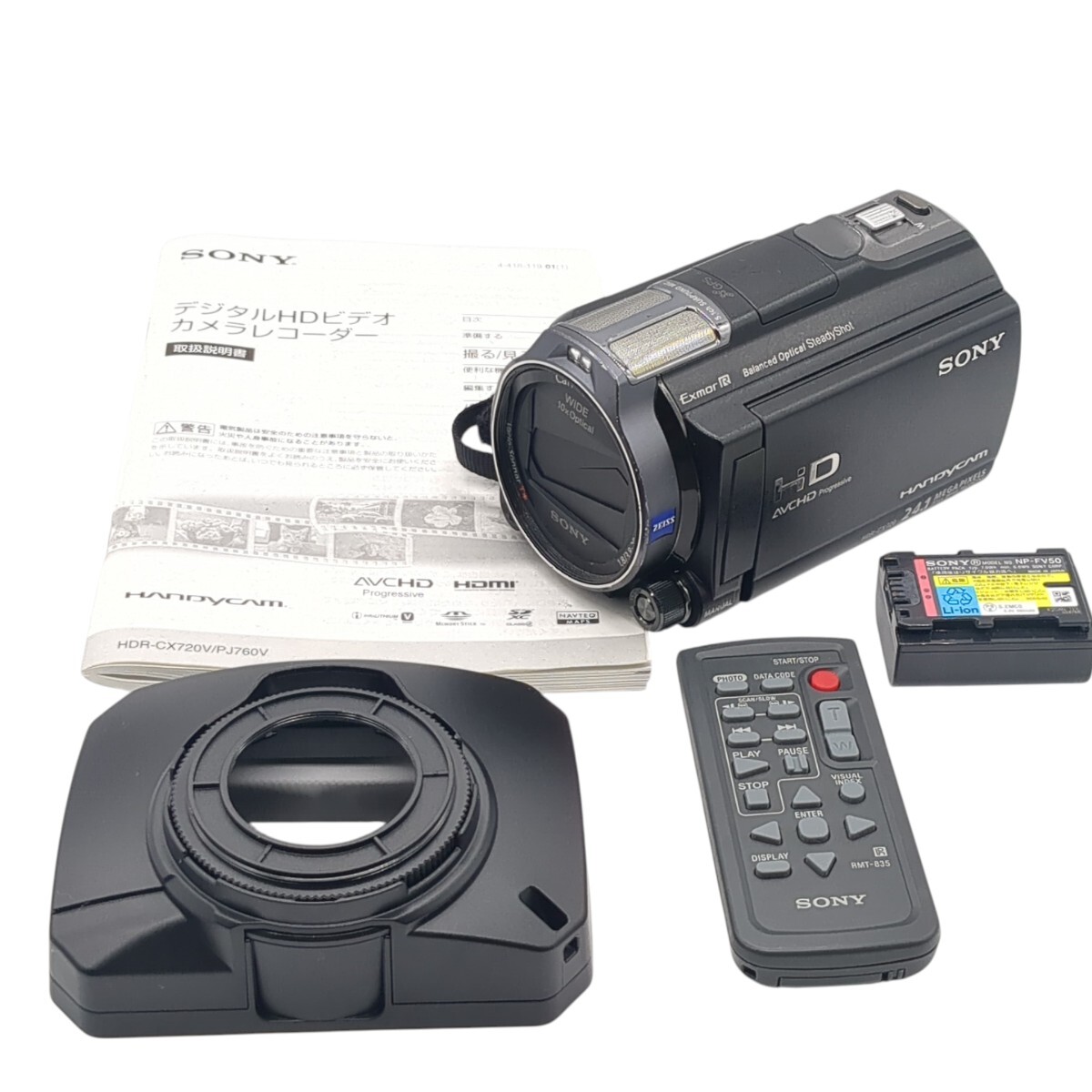 SONY デジタルHDビデオカメラレコーダー ハンディカム HDR-CX720V ジャンク 現状