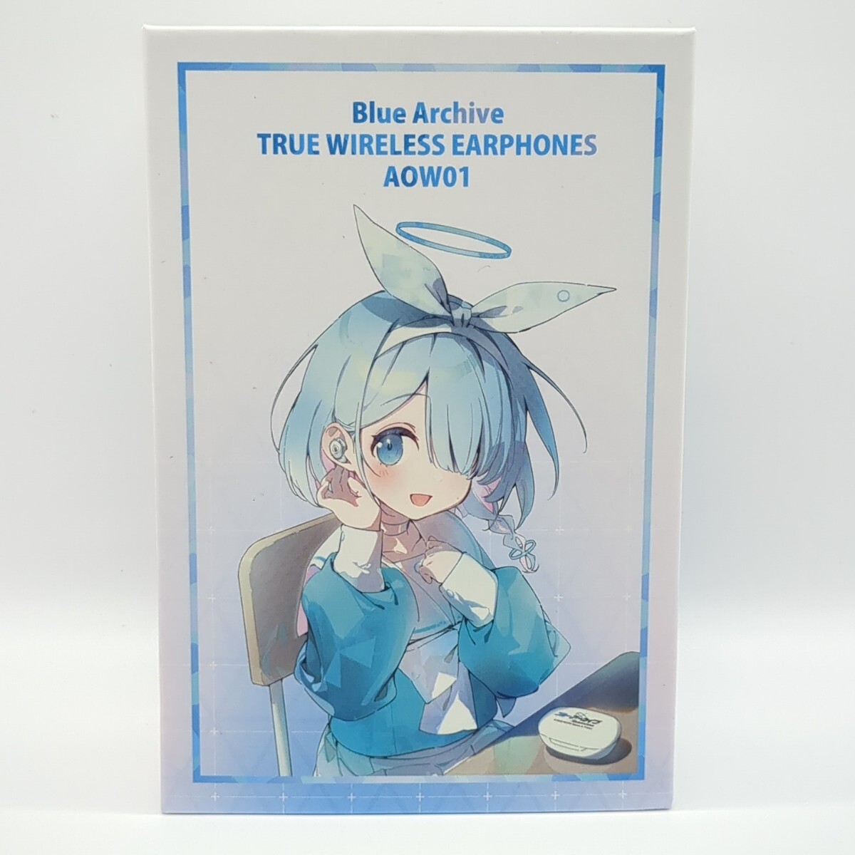 美品 ブルーアーカイブ ブルアカ アロナ ワイヤレスイヤホン AOW01 ONKYO オンキョー