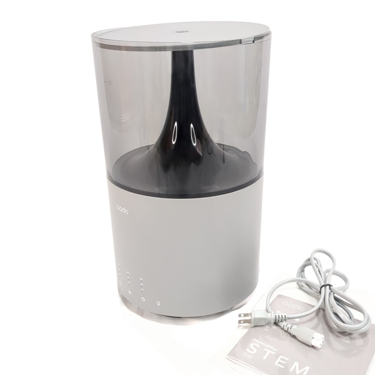 美品 cado 加湿器 STEM 350 グレー HM-C350 カドー