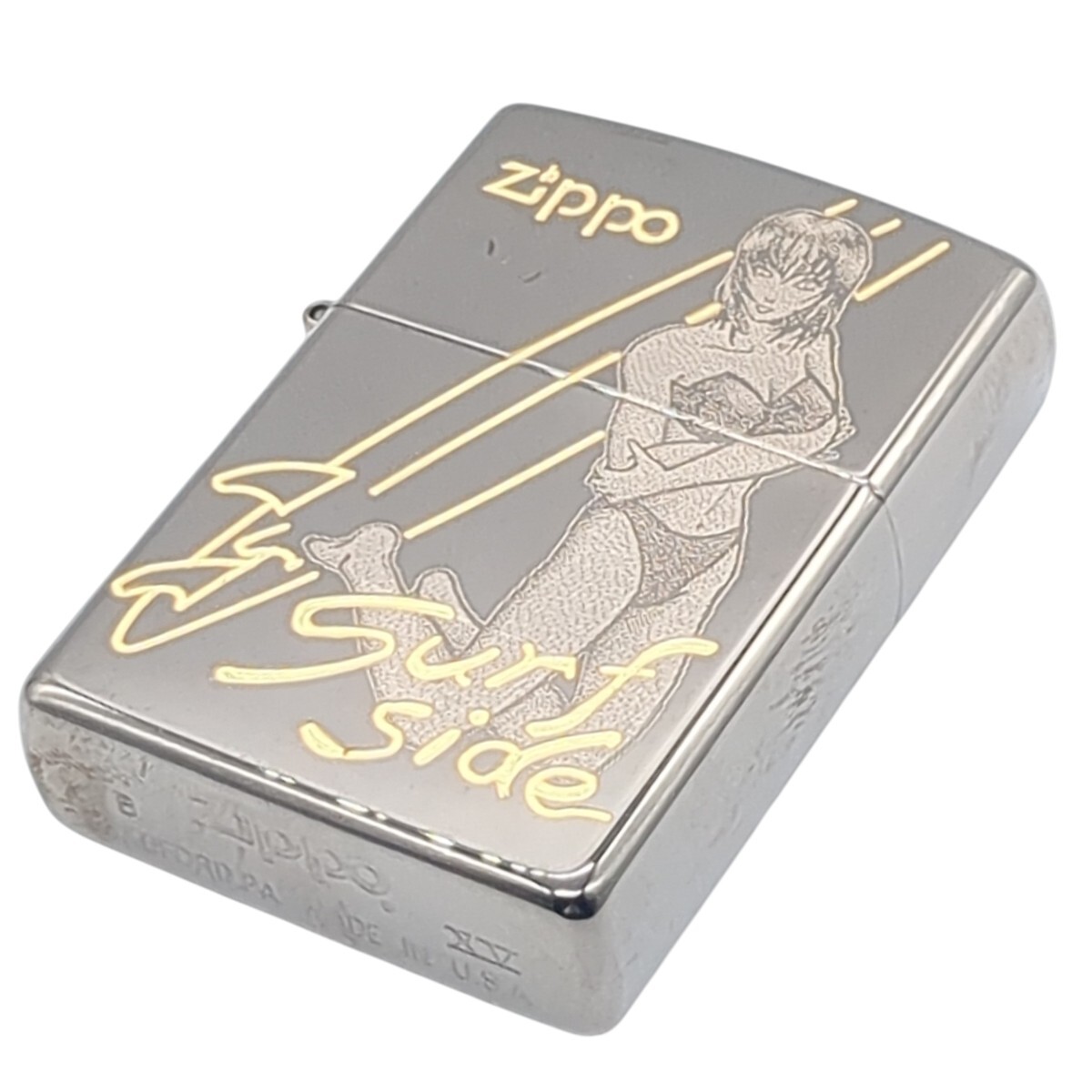未使用品 Zippo Surf side Sexy girl 1999年 サーフサイド ジッポー オイルライター
