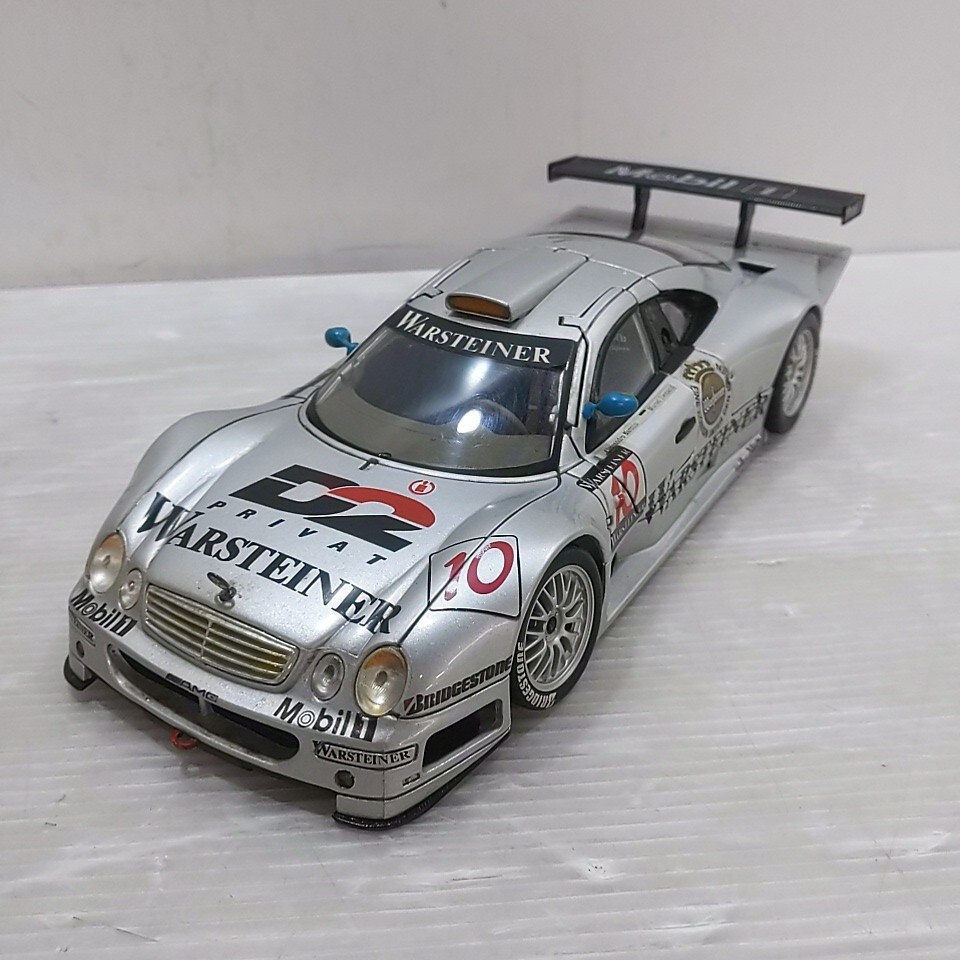 湘/ミニカー/メルセデス・ベンツ/Mercedes/CLK-GTR/D2カラー/(1/18スケール)/Maisto/マイスト/中古品/湘1.30-364田