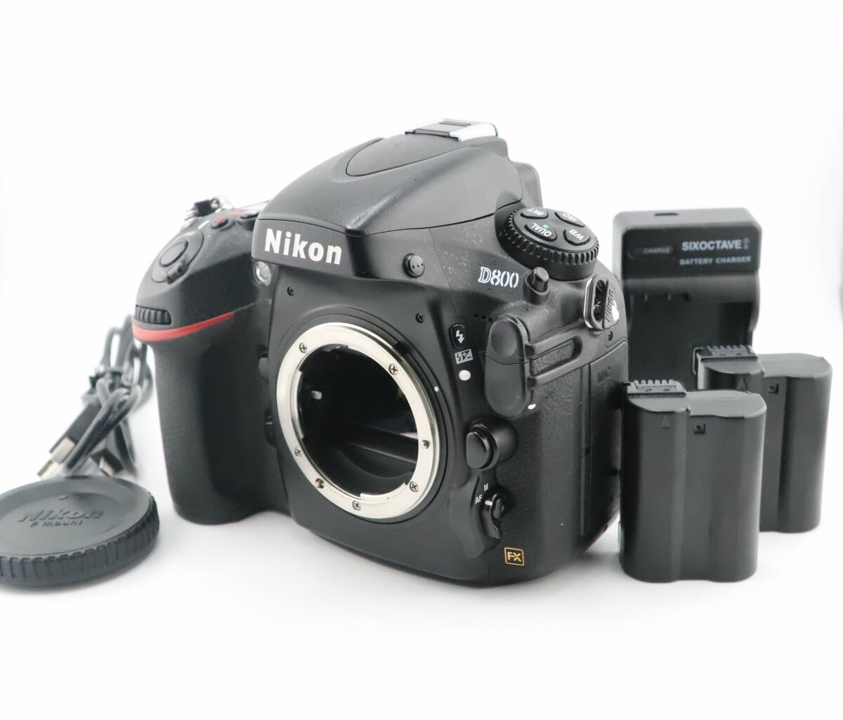 ★良品★ニコン NIKON D800 ボディ充電器付★　W0324＃4641