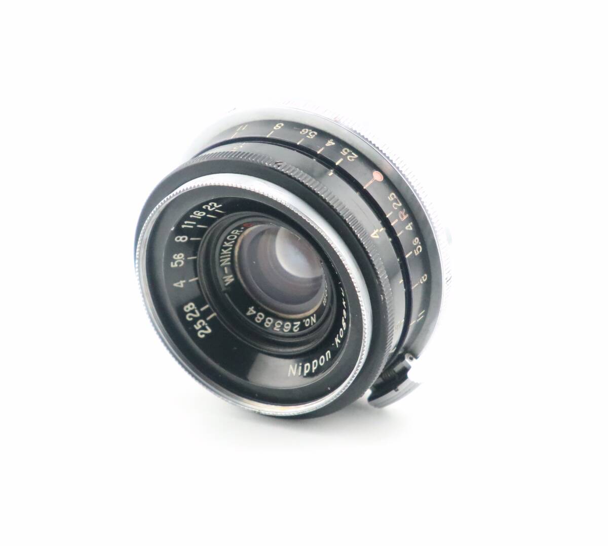 ★良品★ニコン NIKON W-NIKKOR・C 3.5cm F2.5 Sマウント★　I0320＃4555