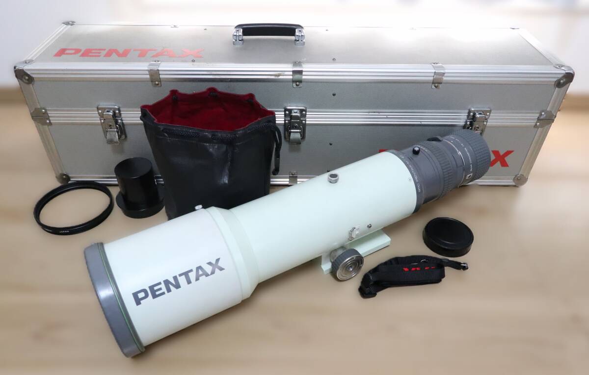 ★良品★ペンタックス PENTAX SMC PENTAX-M　☆67 800mm F6.7 ED + REAR CONVERTER T5-1.4X ケース付★　W0315＃4636