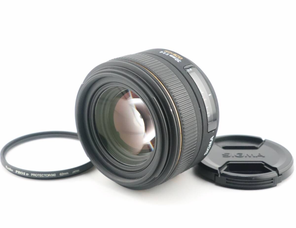 ★美品★シグマ SIGMA 30mm F1.4 EX DC HSM ニコン NIKON用★　W0355＃4569