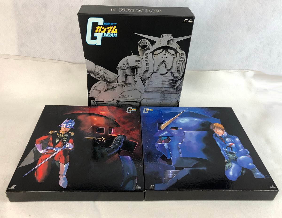 ★ジャンク品★LDBOX BELL-1201 『機動戦士ガンダム メモリアルボックス Part-1・2』 バンダイビジュアル株式会社
