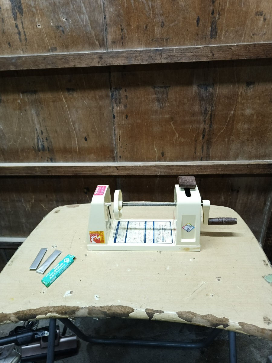 平野製作所 HS-313　つま一番　手動式　ツマカッター　中古　　実動作確認済　　動画あり　現状品