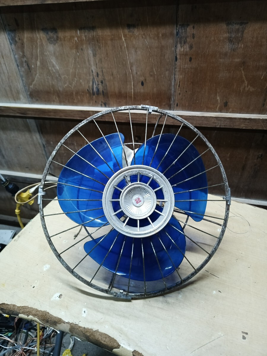 National F-30R1 扇風線 昭和レトロ 当時物 通電確認済　羽回転確認済