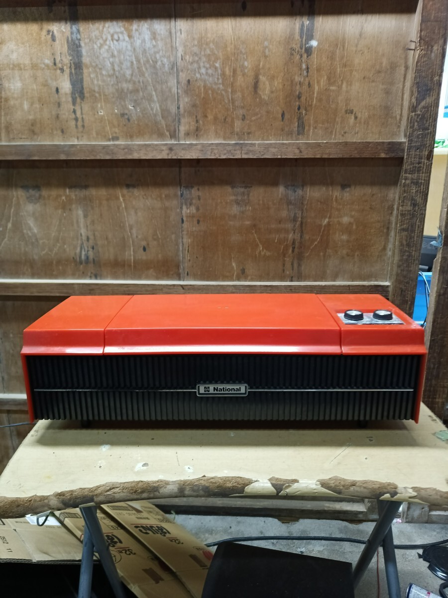 ナショナル SF-458 National 昭和レトロ レコードプレイヤー ターンテーブル