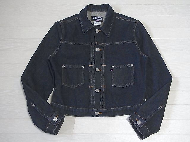 色落ち少な目　POLO JEANS CO. RALPH LAUREN BABY DENIM JACKET 90s ポロジーンズ　デニムジャケット デニム ジャケット 