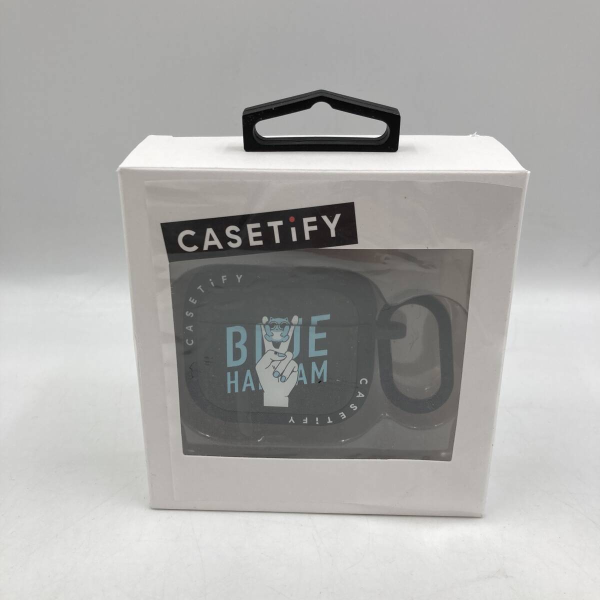 CASETiFY バウンス ケース AirPods ケース (第3世代) - PEACE - マットチャコール/Y40119-G2