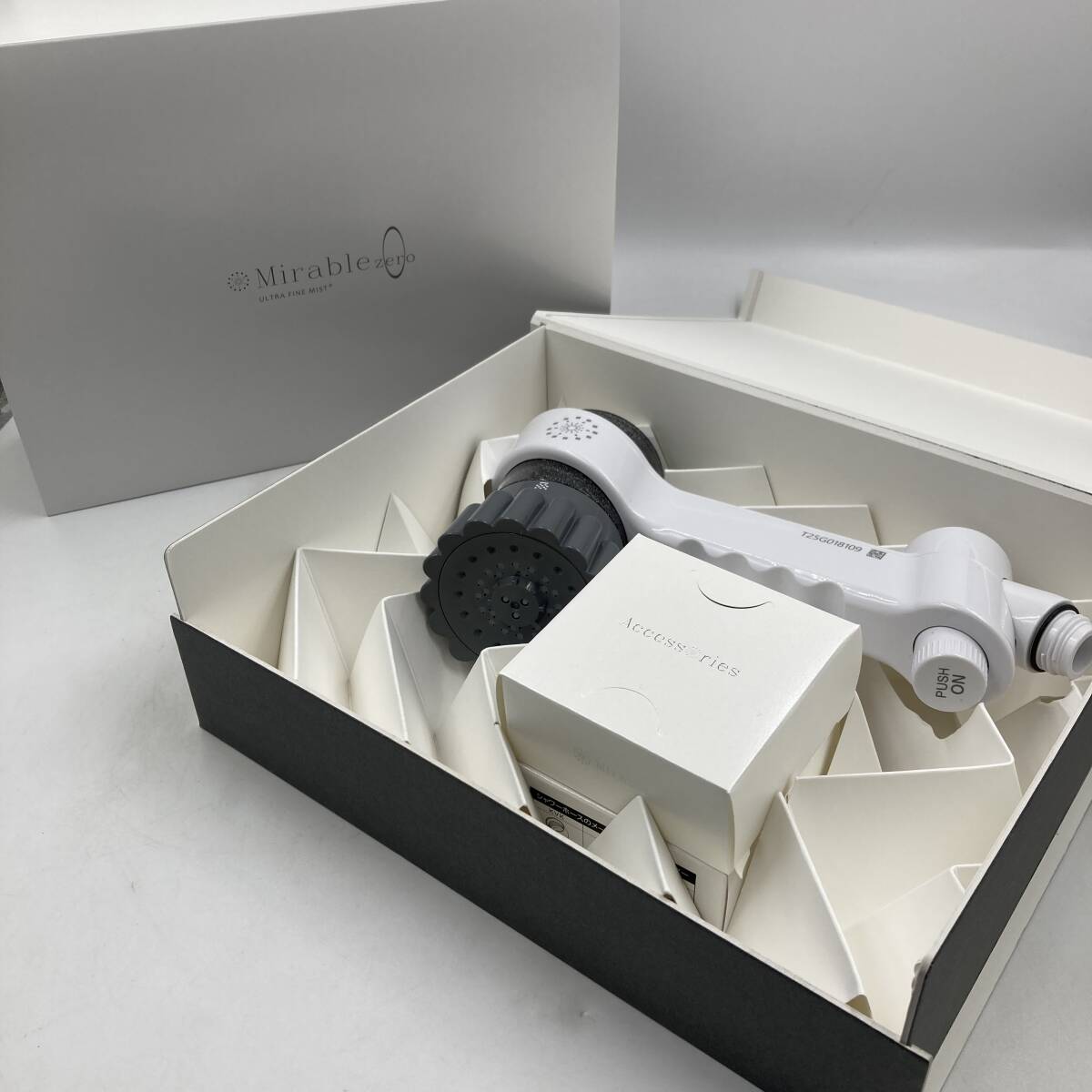 【未検品】Mirable　ミラブル　zero　ゼロ　シャワーヘッド ウルトラファインバブル/Y40178-F1