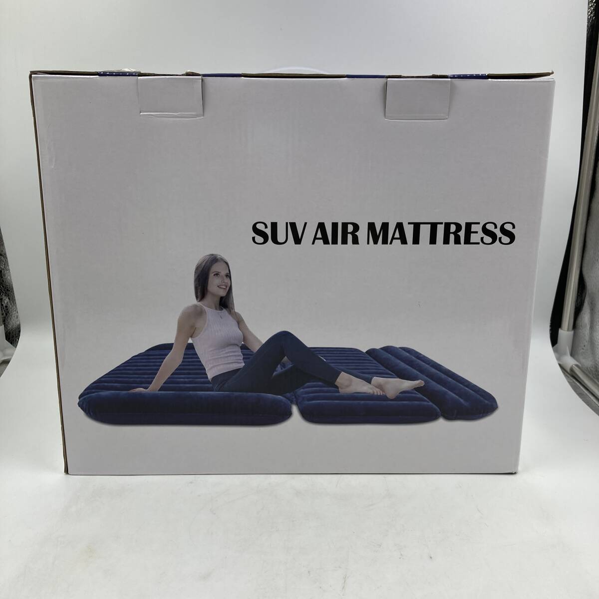 【未検品】エアーマットレス　エアーベッド エアーポンプ付き/Y40330-L3