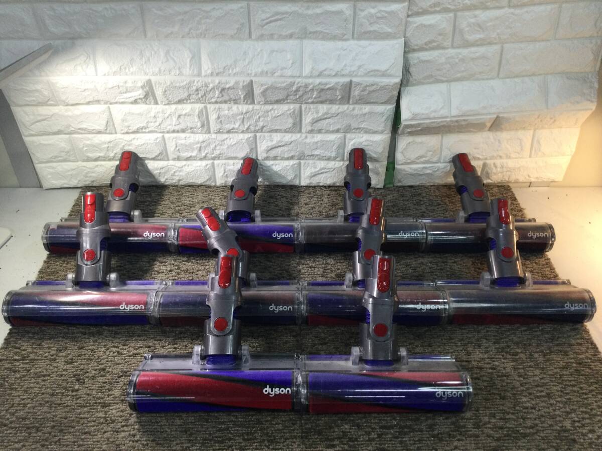 【992】Dyson純正品 112232 ダイソン ソフトローラークリーナーヘッド 掃除機 パーツ ダイソン 10個セット ジャンク品