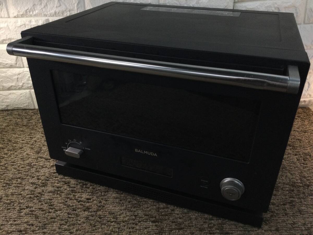 【981】BALMUDA バルミューダ オーブンレンジ K04A-BK ブラック 2020年製 ジャンク品