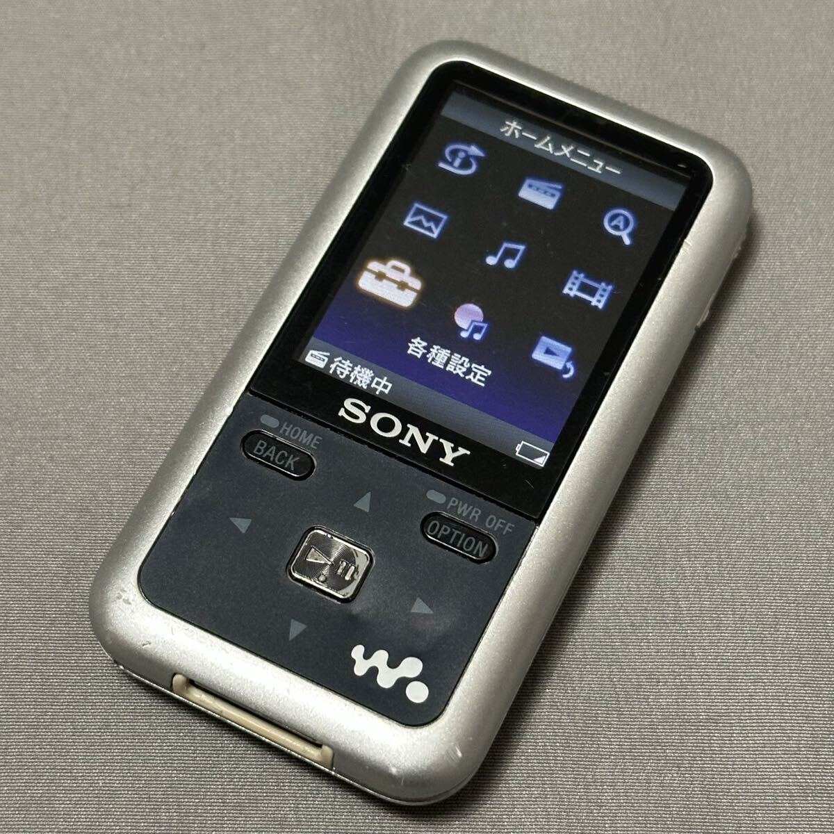 SONY ソニー ウォークマン Sシリーズ NW-S615F 2GB シルバー バッテリー残量不明 基本動作確認済み WALKMAN デジタルオーディオプレーヤー