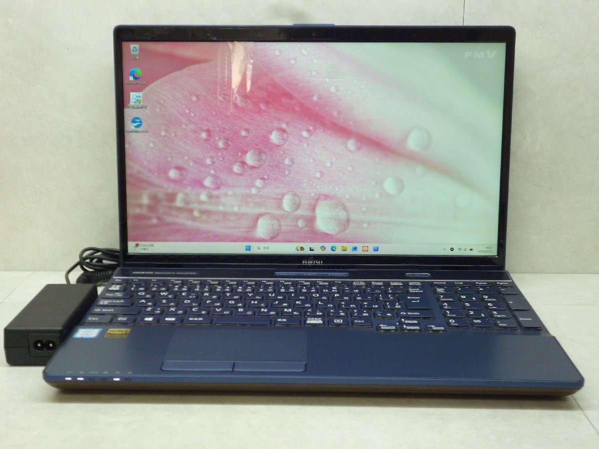 ☆良好品☆第8世代☆富士通☆LIFEBOOK AH77/D1☆Core i7 1.80GHz/8GB/1TB+SSD128GB/高解像度/BD/無線/Bluetooth/カメラ/Office/DtoD領域☆
