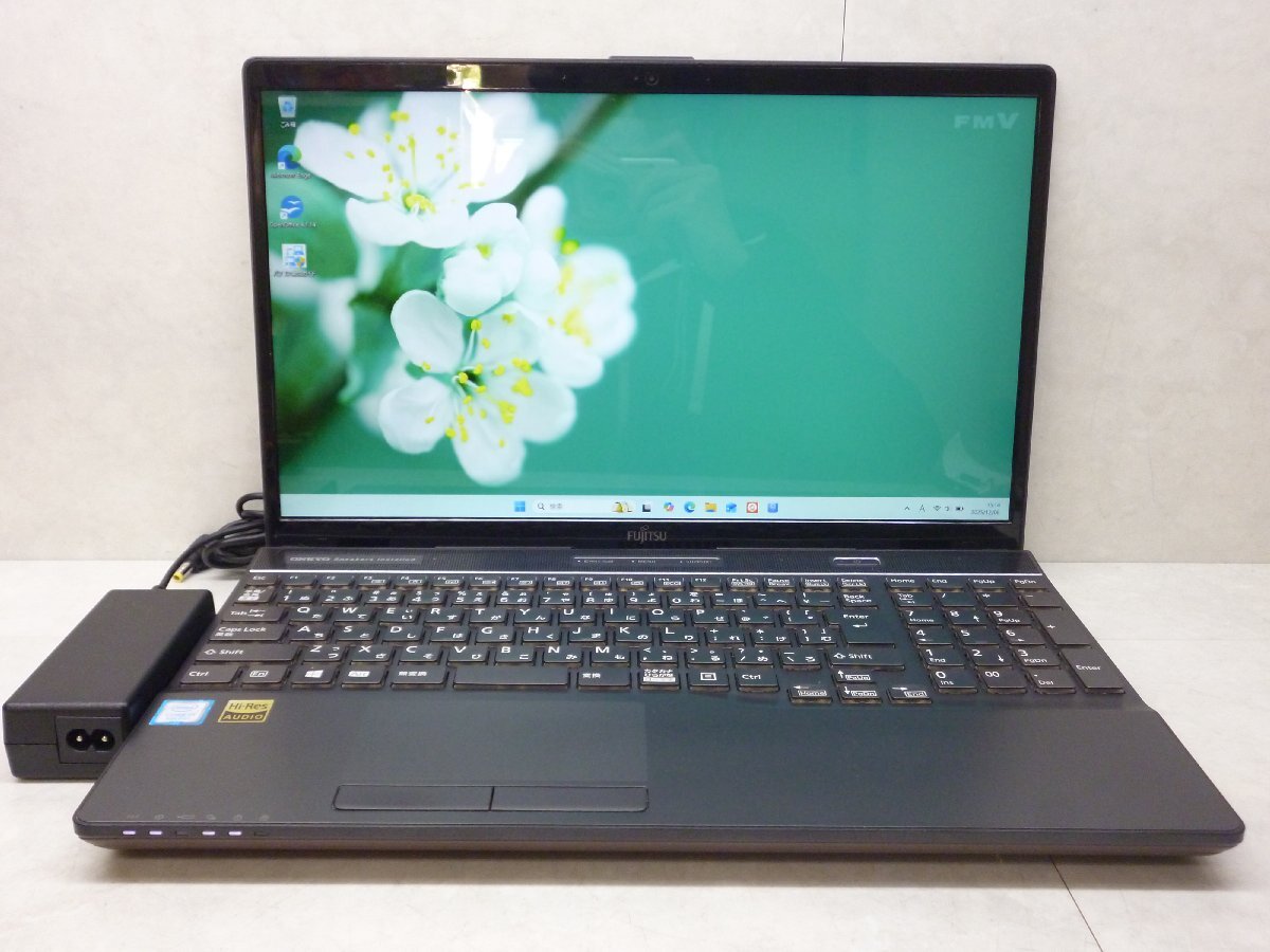 ☆良好品☆第8世代☆富士通☆LIFEBOOK AH53/D1☆Core i7 1.80Hz/8GB/1TB/BD/高解像度/無線/Bluetooth/カメラ/Office/Win11 DtoD領域☆