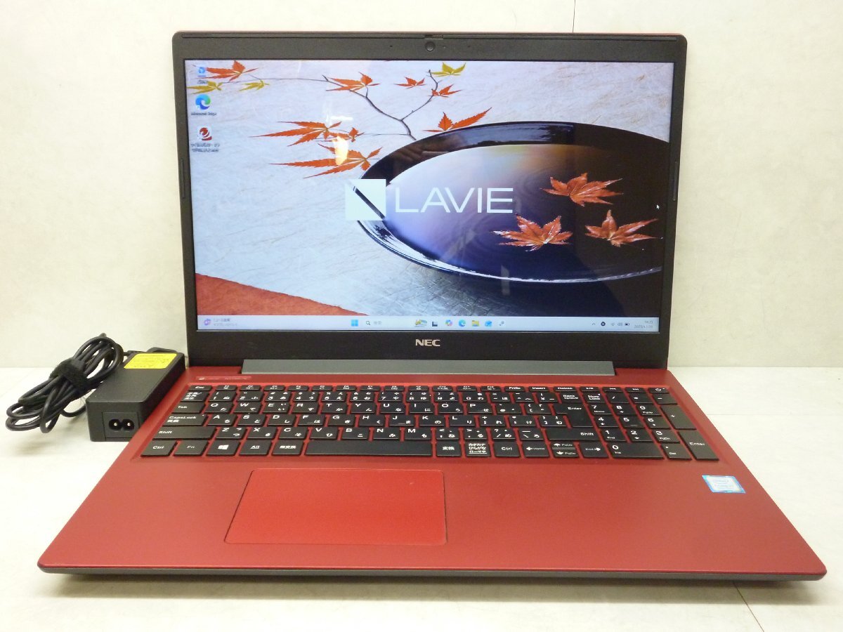 ☆第8世代☆NEC☆LaVie NS700/NAR-E3☆Core i7 1.80GHz/8GB/1TB/高解像度1920×1080/BD/無線/Bluetooth/カメラ/Office/Win11 DtoD領域
