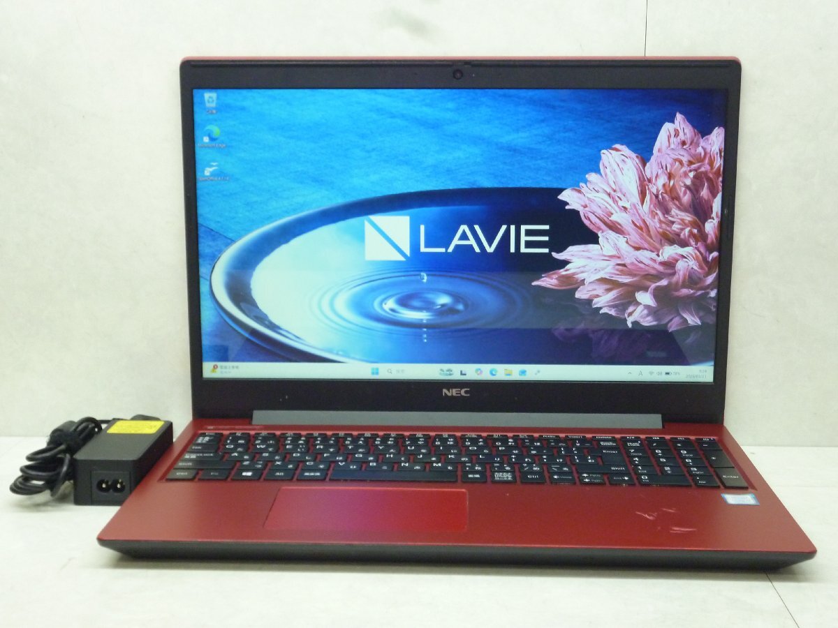 ☆第8世代☆NEC☆LaVie NS700/NAR-E3☆Core i7 1.80GHz/8GB/1TB/高解像度1920×1080/BD/無線/Bluetooth/カメラ/Office/Win11 DtoD領域