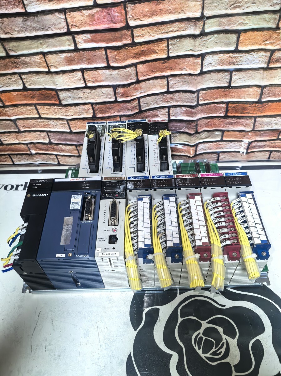 SHARP JW-301PU/300CM/211NA（2本）/213SA/214SA/212NA/234N（3本）/232S。中古現状動作確認品。