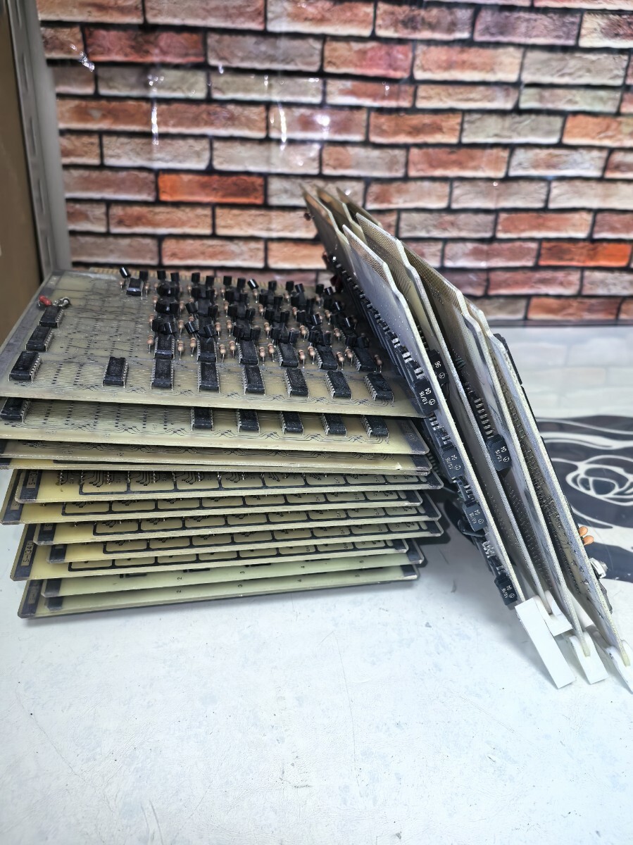 カードエッジコネクタ　。1983年製。当時物。山陽 基板 中古現状品