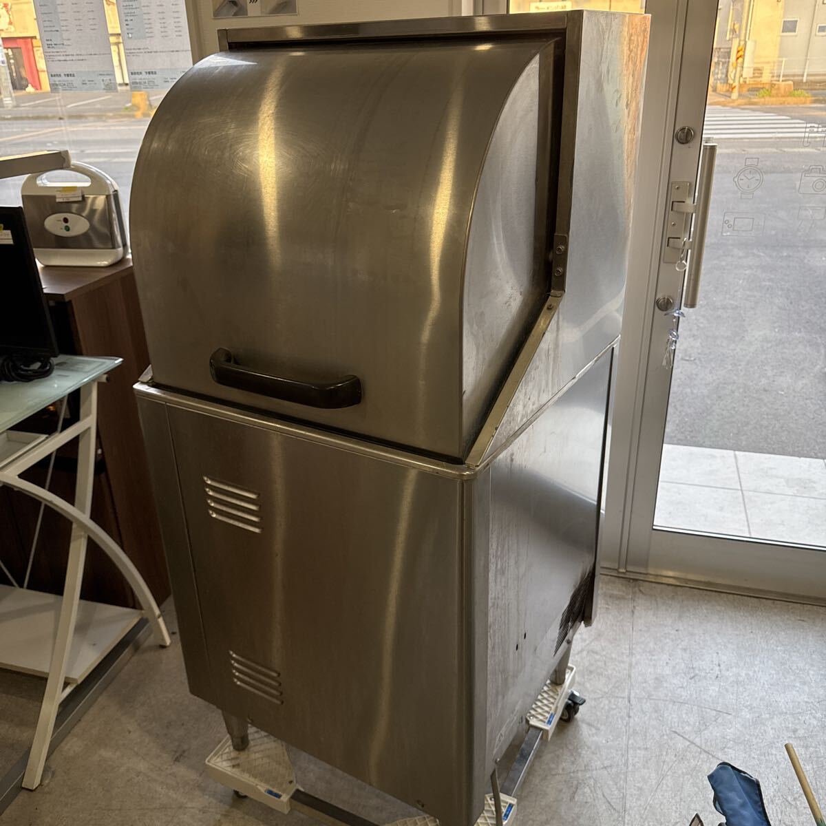 OYF644 HOSHIZAKI ホシザキ 業務用食器洗浄機 JW-450RUF3-R 食洗機 厨房機器 60Hz 三相200V 動作未確認 現状品