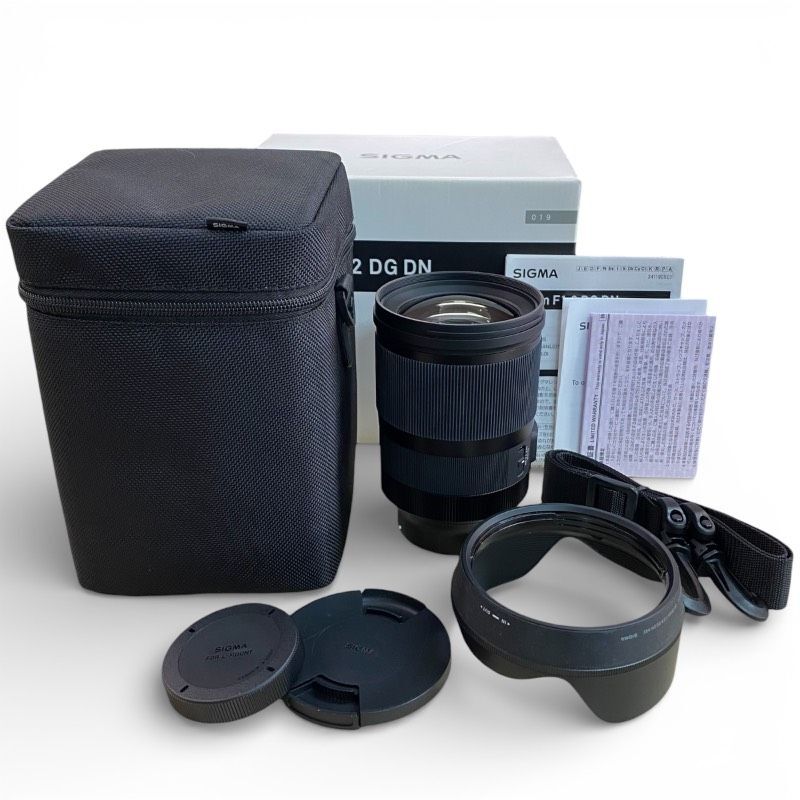 [80/D3-15/260123/10320/1454/SK6500]【美品】SIGMA シグマ 35mm F1.2 DG DN Art レンズ SONY Eマウント 動作未確認 現状品 箱付き