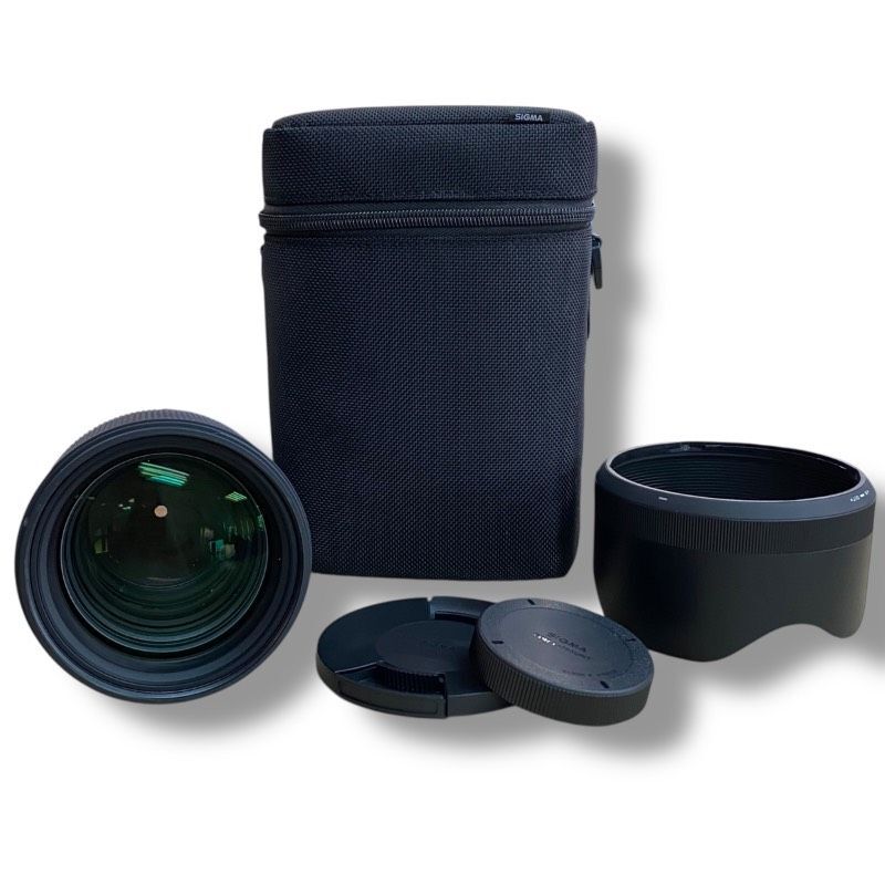 [60/D3-22/260123/10320/1453/SK7800]【美品】SIGMA シグマ 85mm F1.4 DG レンズ SONY Eマウント 動作未確認 現状品 ケース付き