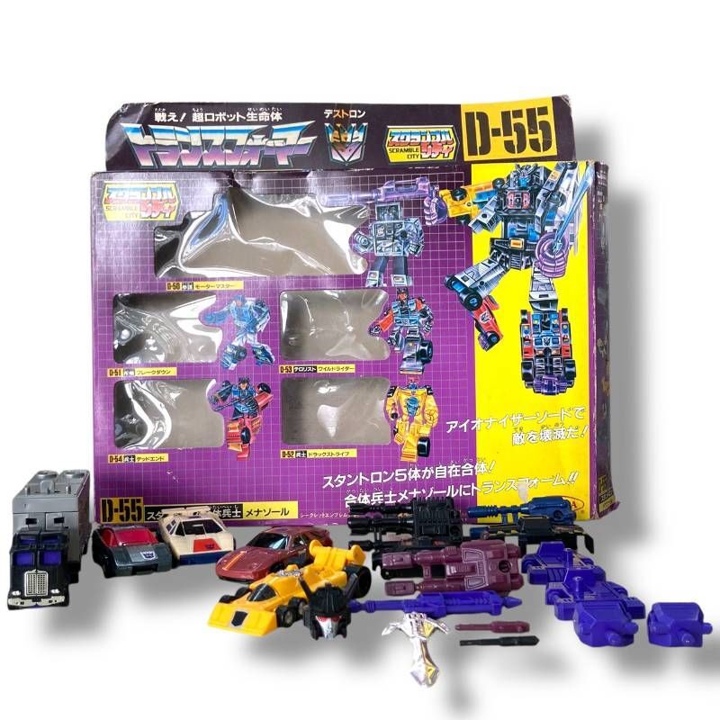 [80/D3-28/251225/9178/1125/SK4000] 　スタントロン 合体兵士 メナゾール D-55 戦え！超ロボット生命体トランスフォーマー パーツ未確認